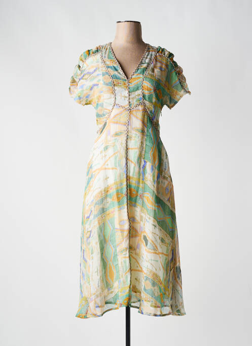 Rochie midi bej GOA GOA femeie