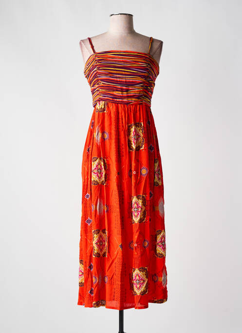 Rochie midi portocaliu SURKANA femeie