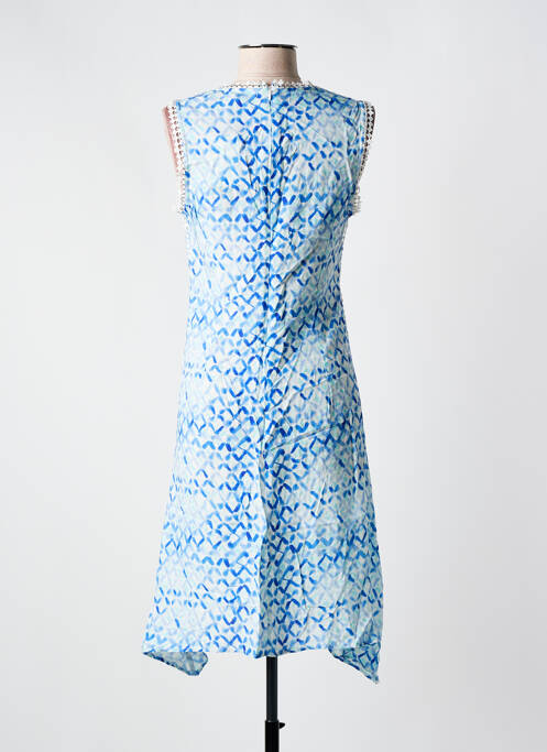 Rochie midi albastru GOA GOA femeie