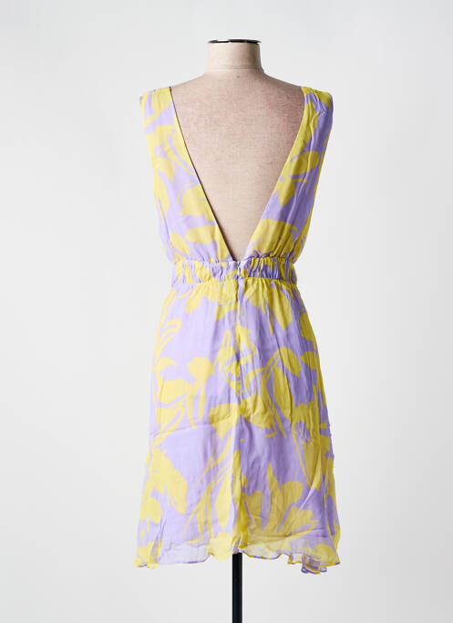 Rochie scurtă galben FRACOMINA femeie