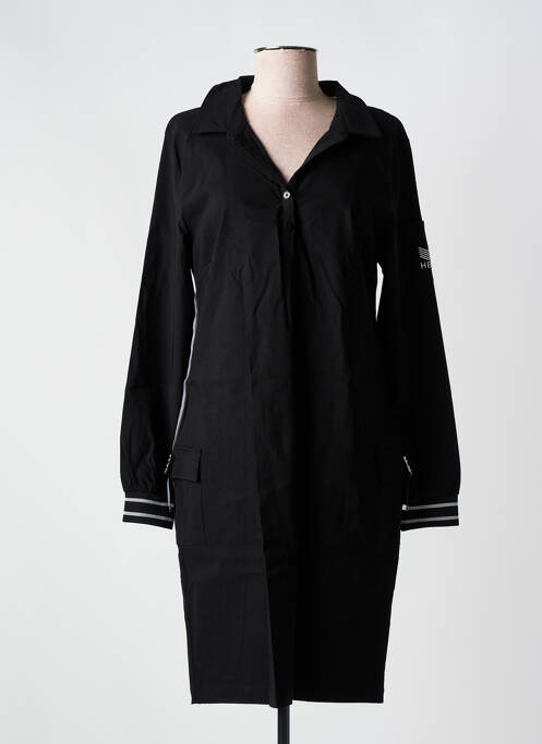 Rochie midi negru HBT femeie