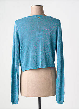Bolero efect material satinat albastru închis ESSENTIALS BY GOA GOA femeie