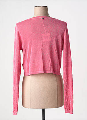 Bolero efect material satinat roz ESSENTIALS BY GOA GOA femeie