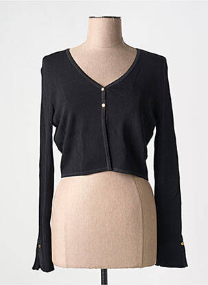 Vestă cu mâneci lungi negru FRACOMINA femeie