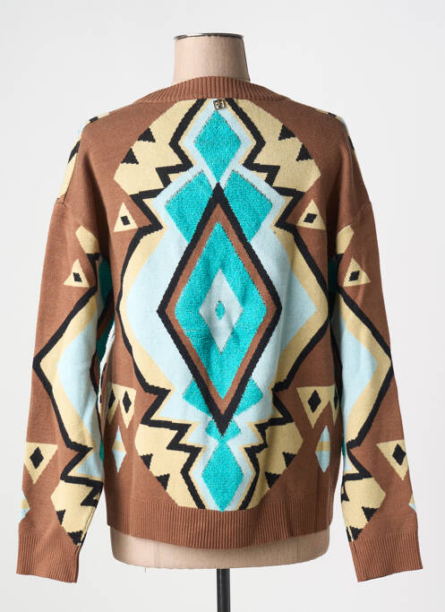 Vestă cu mâneci lungi maro FRACOMINA femeie