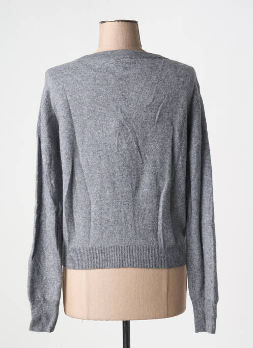 Vestă cu mâneci lungi gri FRACOMINA femeie