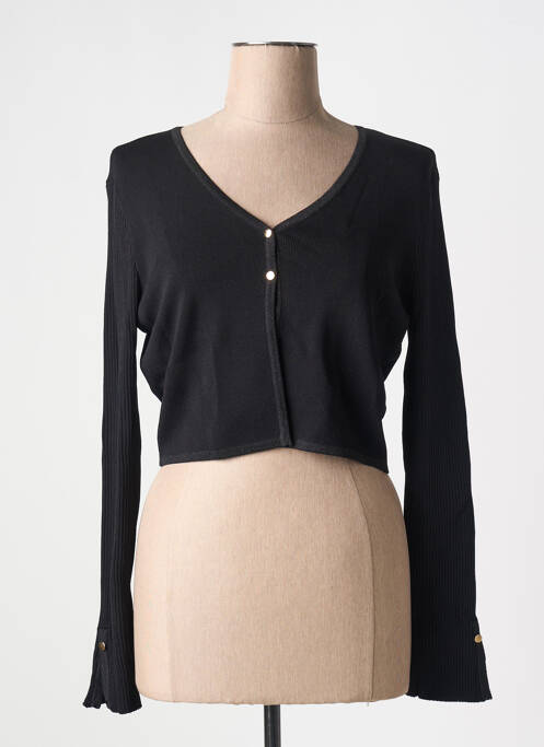 Vestă cu mâneci lungi negru FRACOMINA femeie