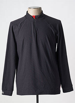 Tricou elasticitate mâneci lungi negru DAMART bărbat