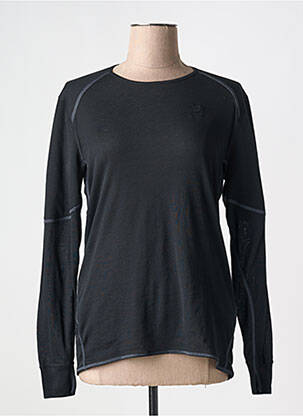 Tricou mâneci lungi mâneci lungi negru ODLO femeie