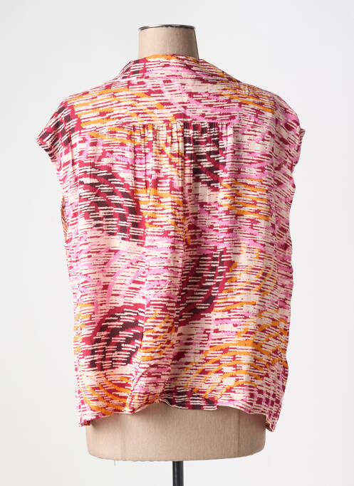 Cămașă mâneci scurte mâneci scurte roz SURKANA femme