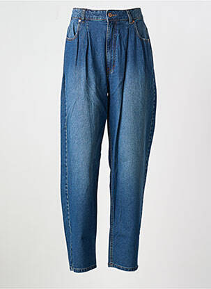 Blugi cu croială dreaptă albastru MUSE femeie