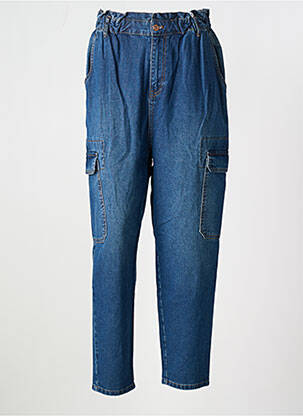 Blugi cu croială dreaptă albastru MUSE femeie