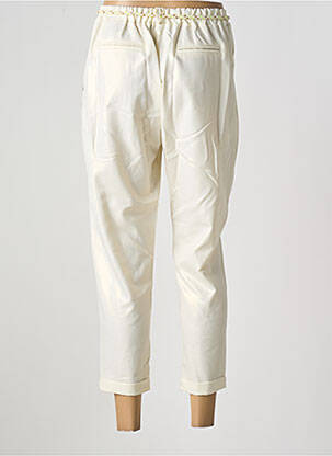 Pantalon 7/8 talie elastică mărime normală auriu PLEASE femeie