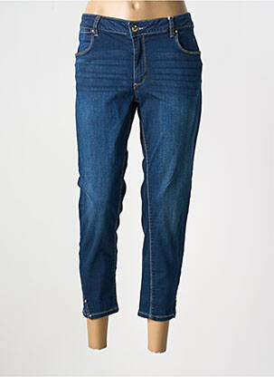 Blugi cu croială slim albastru FRACOMINA femeie