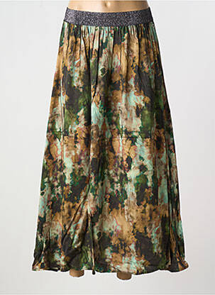 Fustă lungă verde PLEASE femeie