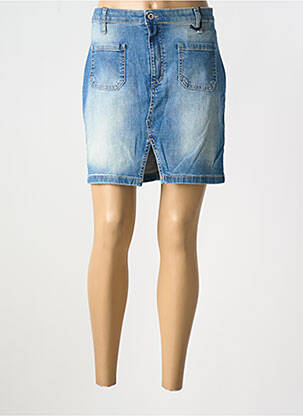 Fustă scurtă albastru PLEASE femeie