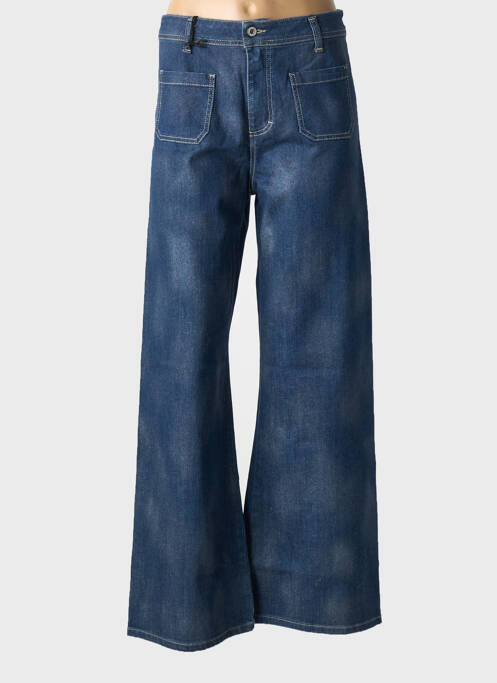 Blugi cu croială evazată albastru PLEASE femeie