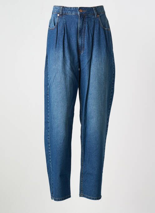 Blugi cu croială dreaptă albastru MUSE femeie