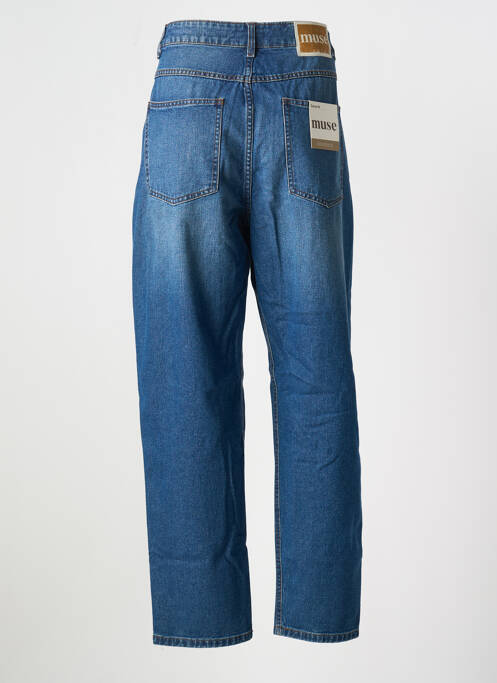 Blugi cu croială dreaptă albastru MUSE femeie