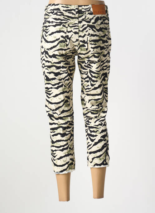 Pantalon trei sferturi bej PLEASE femeie