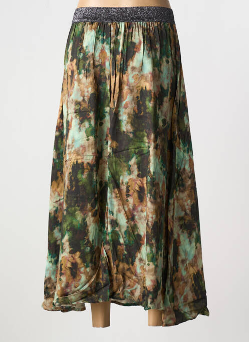 Fustă lungă verde PLEASE femeie