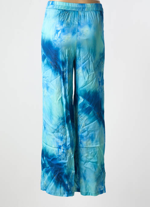 Pantalon larg albastru GOA GOA femeie