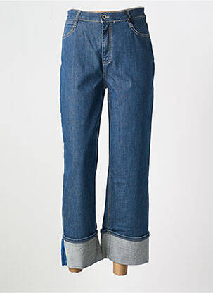 Blugi cu croială dreaptă albastru PLEASE femeie