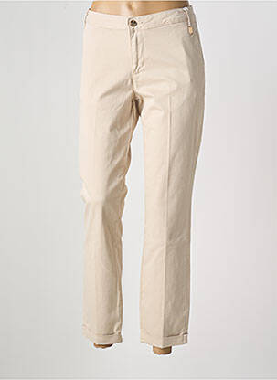 Pantalon chino bej FRACOMINA femeie
