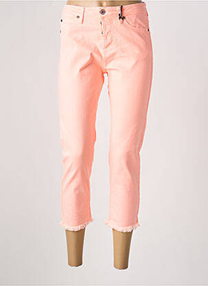 Blugi cu croială slim portocaliu PLEASE femeie