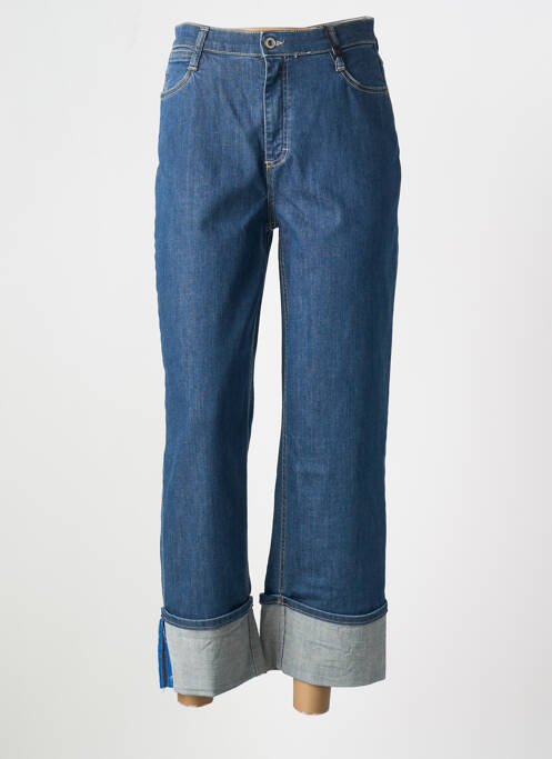 Blugi cu croială dreaptă albastru PLEASE femeie