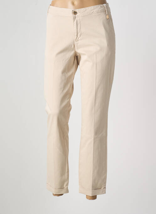 Pantalon chino bej FRACOMINA femeie