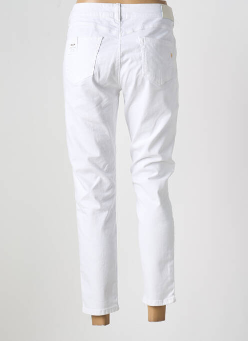 Blugi cu croială slim alb FRACOMINA femeie