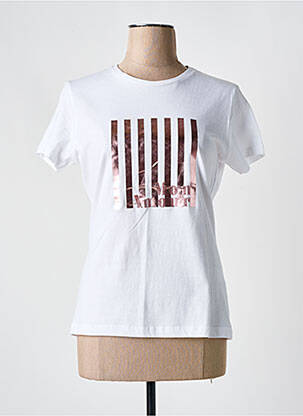 Tricou alb ADILYNN femeie