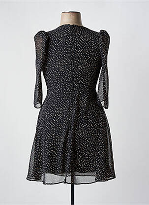 Rochie midi mâneci 3/4 mâneci 3/4 negru CATRAZA femeie