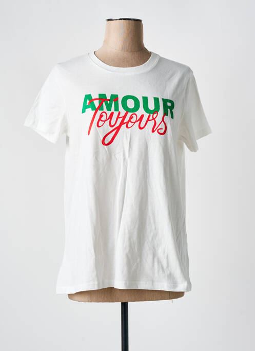 Tricou alb JUBYLEE femeie