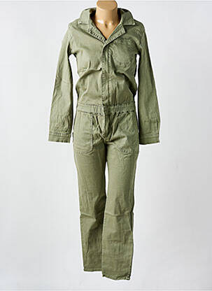 Salopetă-pantalon verde PLACE DU JOUR femeie