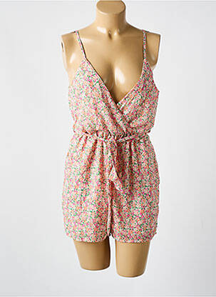 Salopetă scurtă roz LILIE ROSE femeie