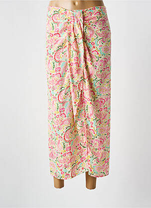 Fustă lungă roz GOLD AND SILVER femeie