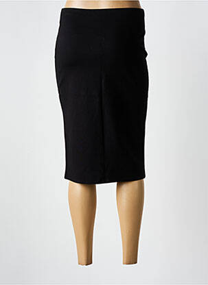 Fustă midi elasticitate negru EMA BLUE'S femeie