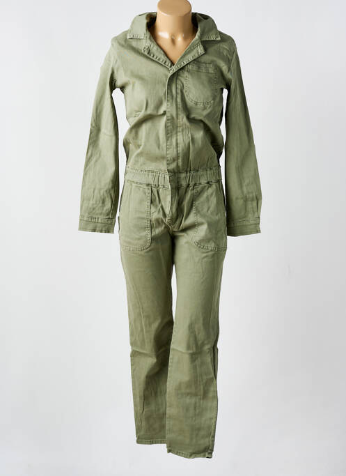 Salopetă-pantalon verde PLACE DU JOUR femeie