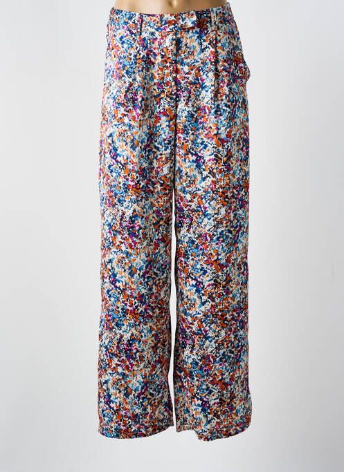Pantalon larg albastru PEACE N'LOVE femeie