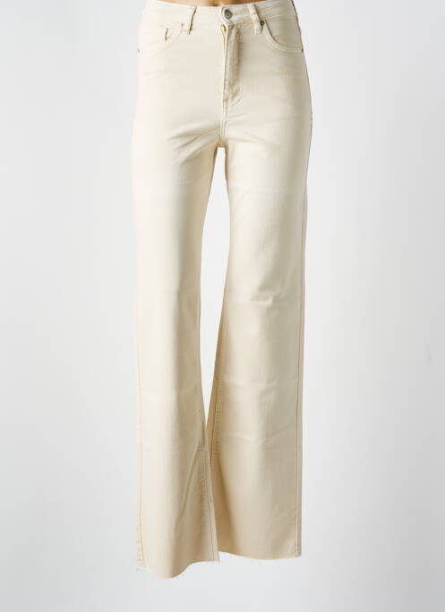 Blugi bootcut bej R.DI$ femeie