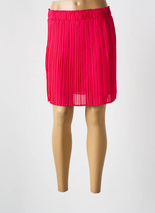 Fustă scurtă roz MAJOLICA femeie