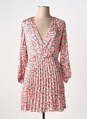 Rochie scurtă mâneci lungi mâneci lungi roz SEASON femeie