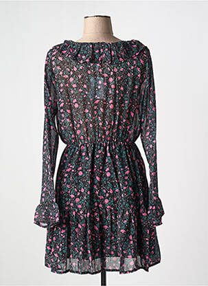 Rochie scurtă mâneci lungi mâneci lungi negru ADILYNN femeie
