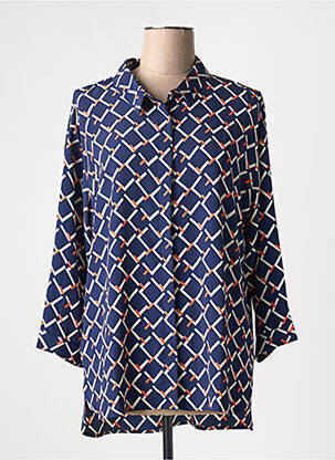 Cămașă albastru NOOGAT BY AKOZ femeie