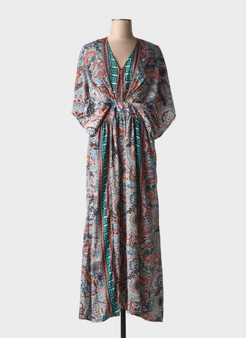 Rochie lungă gri GOLD & SILVER femeie