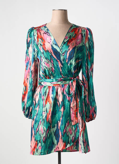 Rochie scurtă verde PEACE N'LOVE femeie