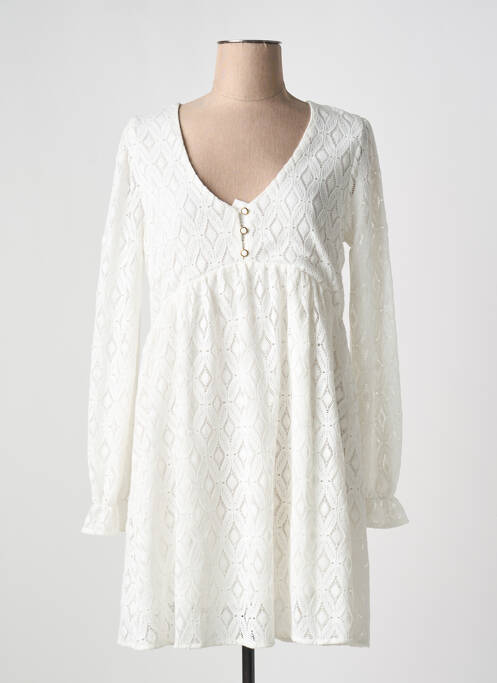 Rochie scurtă alb KILKY femeie