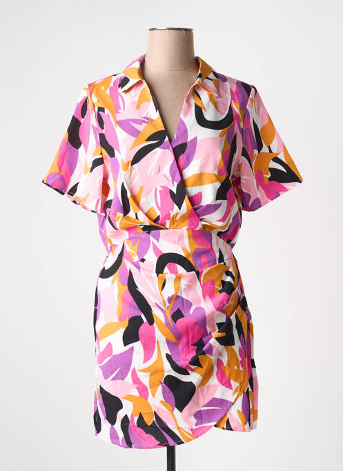 Rochie scurtă roz KILKY femeie